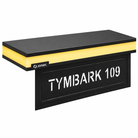 LED BLOCK 504X200x230 MULTI ADRESOWA STANDARD, KOLORY: antracyt, czarna, brązowa, INOX